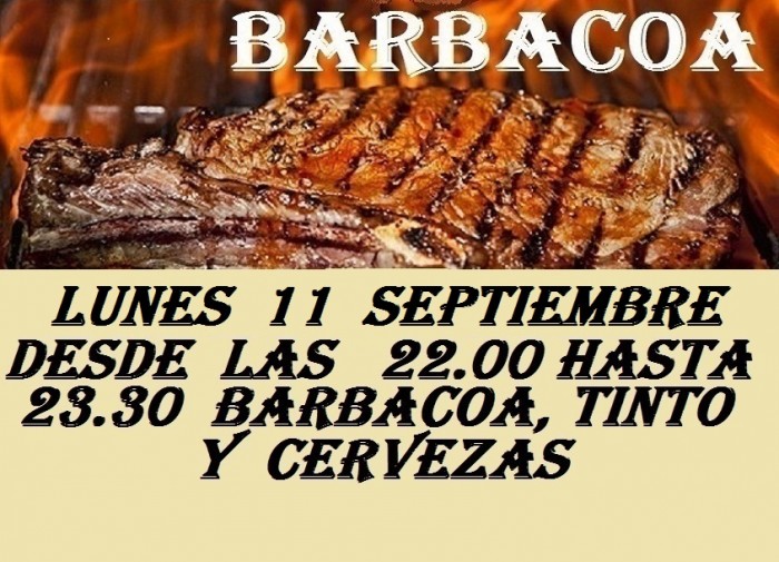 Lunes Barbacoa y especial trios
